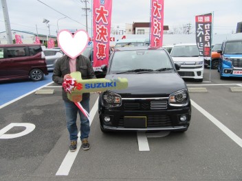 【この車を選んだ決め手は？】Ｋｅｉワークスの後継車で、走りの良いアルトワークスが気に入ったから！！